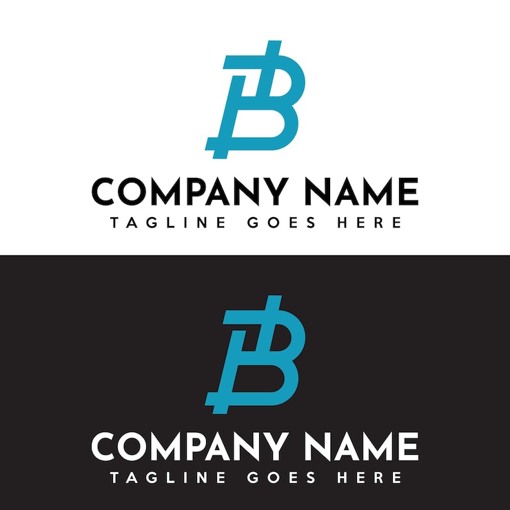 Vector desain logo b