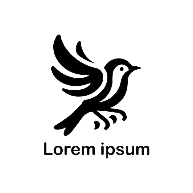desain logo burung