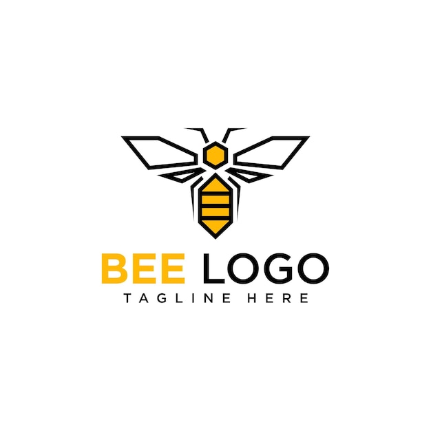 Desain logo lebah