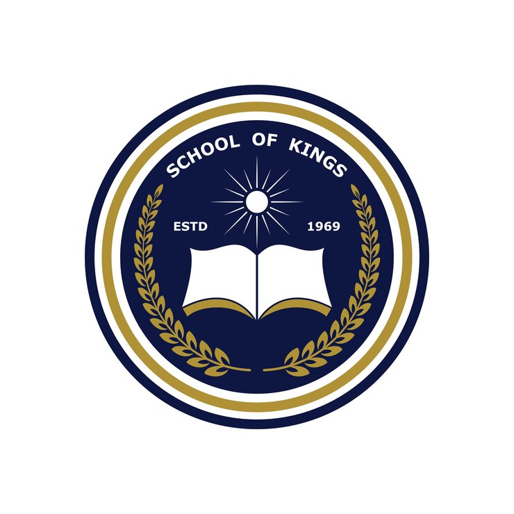 Vector desain logo lencana sekolah perguruan tinggi universitas