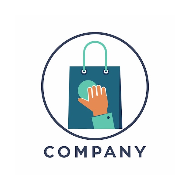 Desain Logo yang Cantik dan Unik untuk Perusahaan E-commerce dan Ritel