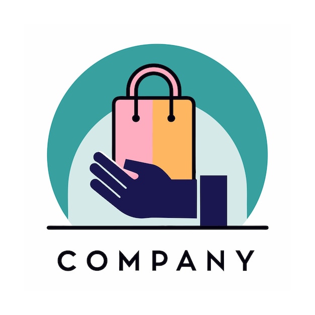 Desain Logo yang Cantik dan Unik untuk Perusahaan E-commerce dan Ritel