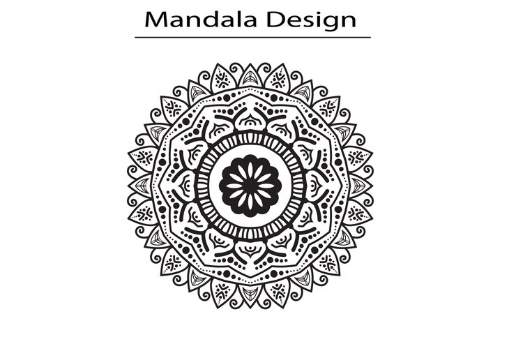 Desain mandala mewah