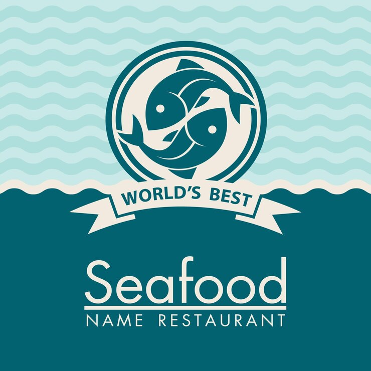 Desain menu makanan laut