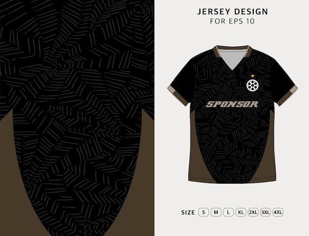 Desain Sepak Bola Kontemporer Bergaya Jersey