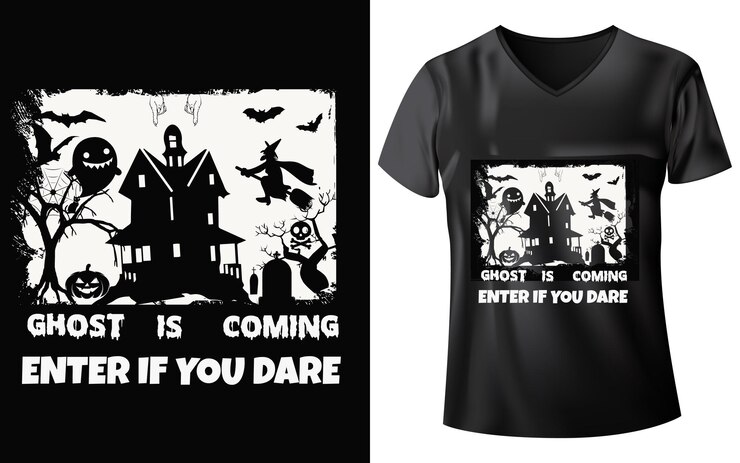 Vector desain t-shirt halloween