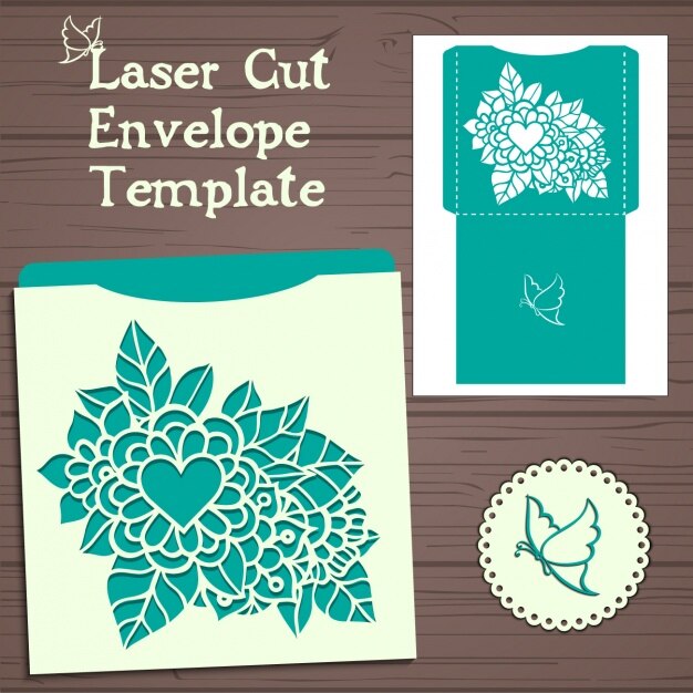 Vector desain template amplop
