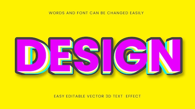 design editable text