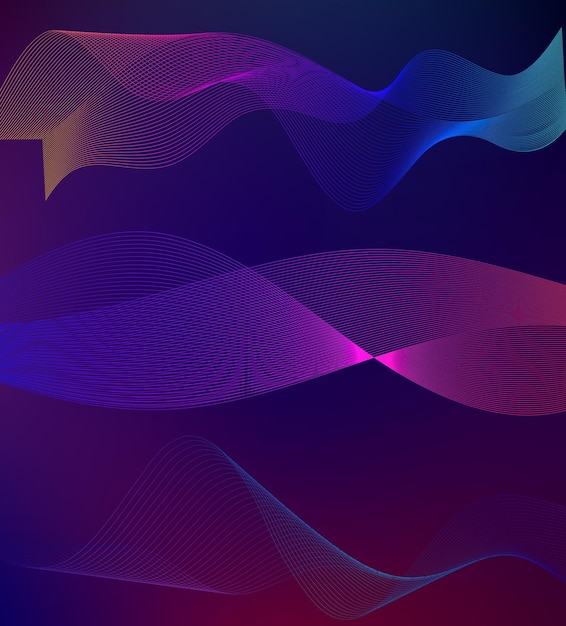 Design elements business presentation template Vector illustration vertical web banners background backdrop glow light effect EPS 10 for web template web site page presentation neon disco club
