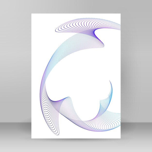 Design elements Ring circle elegant frame border Abstract Circular logo element on white background isolated