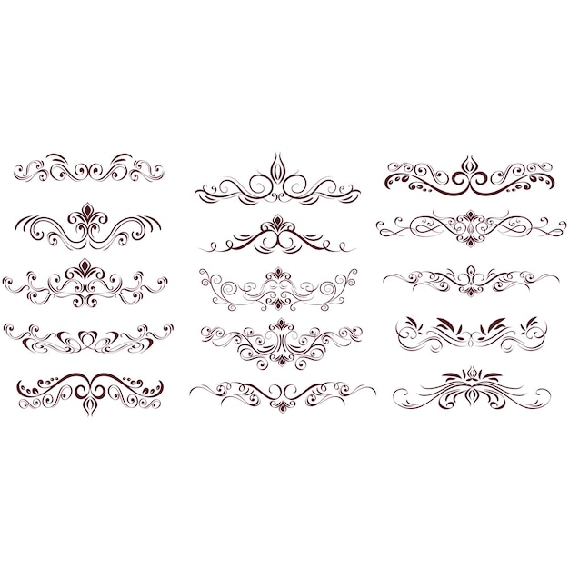 Design Elements Shapes Patterns Icons and Textures Vector Art Collection