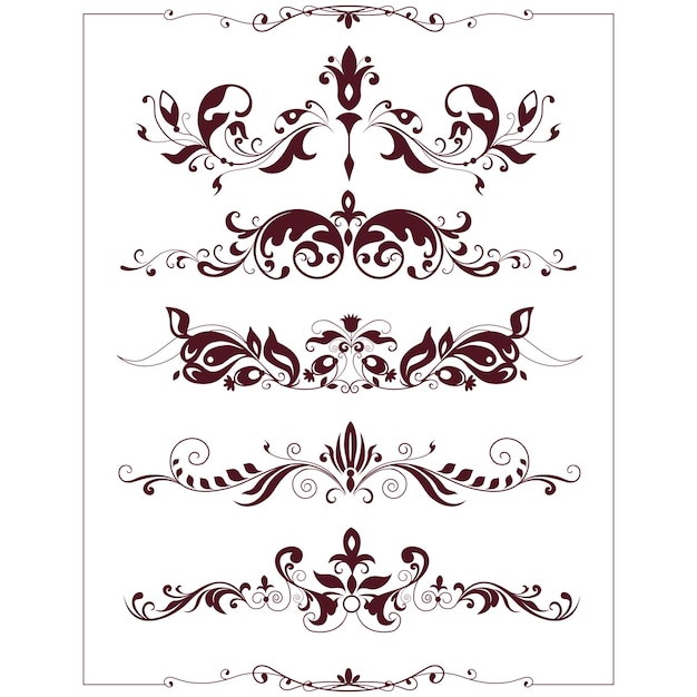 Design Elements Shapes Patterns Icons and Textures Vector Art Collection