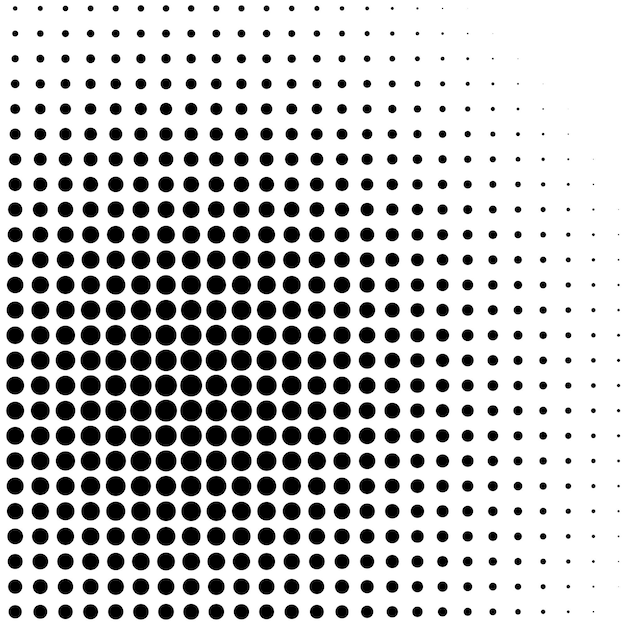 Design elements symbol Editable icon Halftone dot pattern on white background Vector illustration eps 10 frame Round border Icon using halftone dots texture for template brochure layout leaflet new