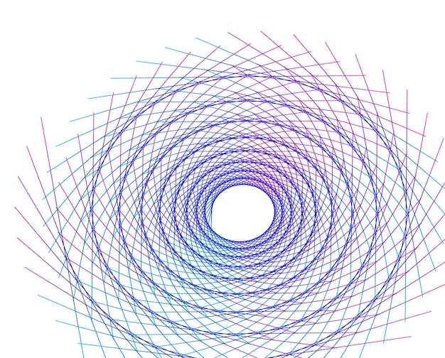 design elements wave of many purple lines circle ring abstract vertical wavy stripes on white background isolated vector illustration eps 10 colourful waves with lines created using blend tool