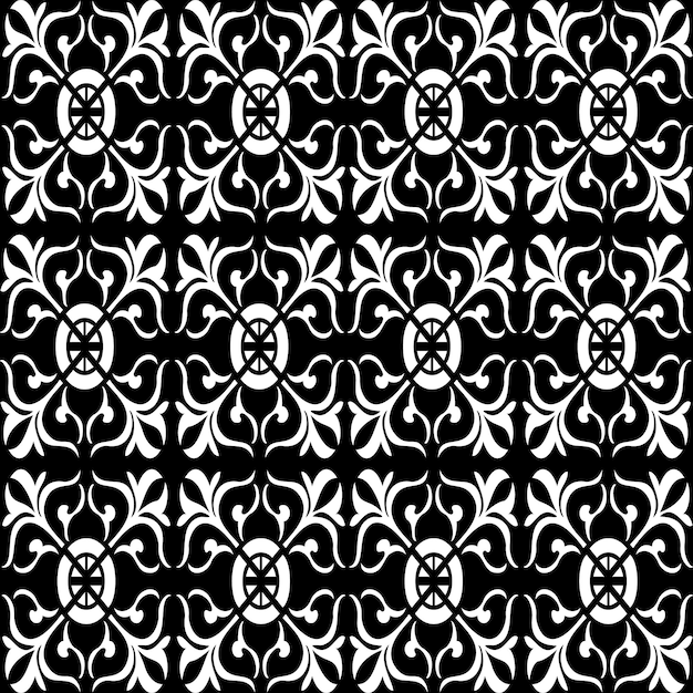 Design for wallpaper wrapping paper background fabric Vector seamless pattern with decorative