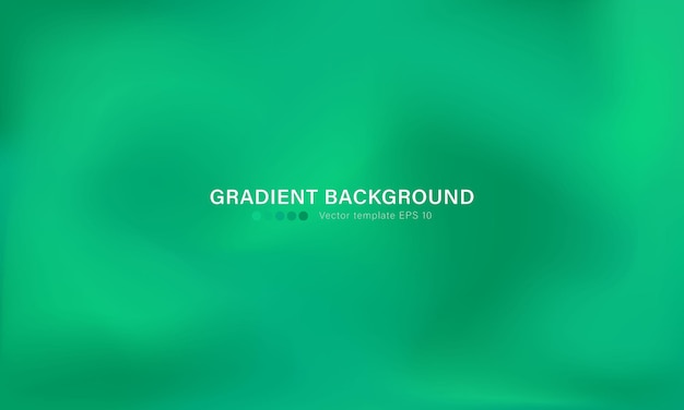 Design of bright green gradient wallpaper for landing pages Horizontal silky emerald background