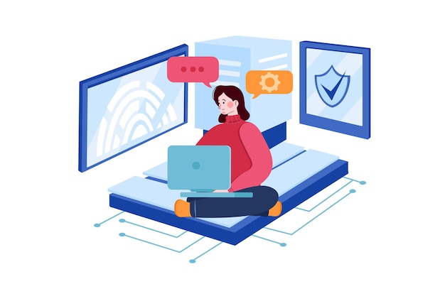 developers working on virtual blockchain