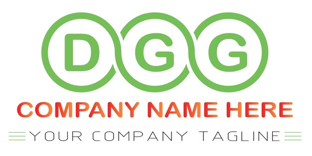 DGG Letter Logo Design