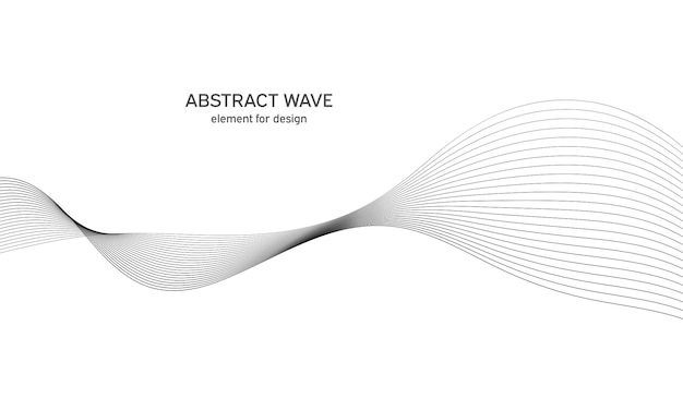 Digital frequency track equalizer. Abstract wave element for design.
