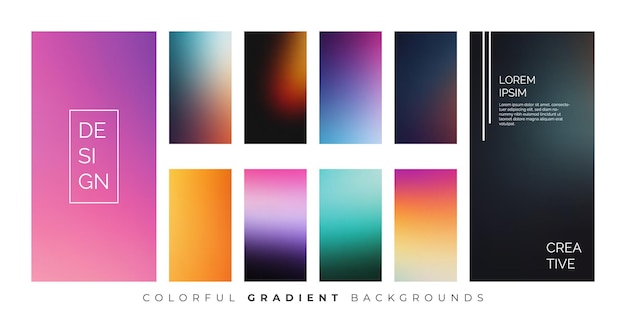 Digital Platforms Soft Gradient Color Background