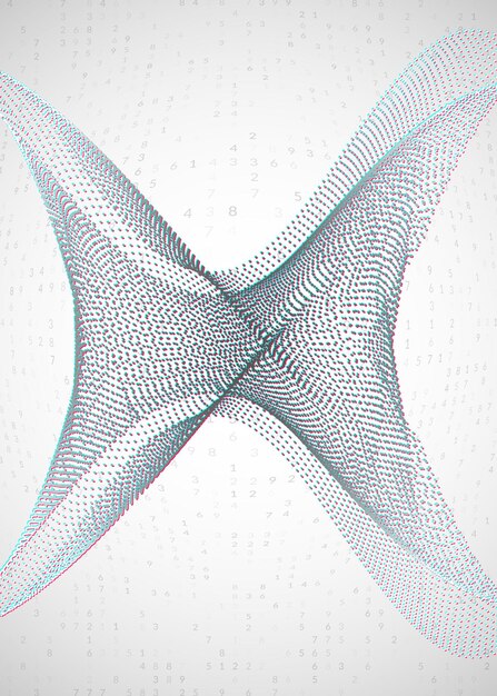 digital technology abstract background. artificial intelligence,