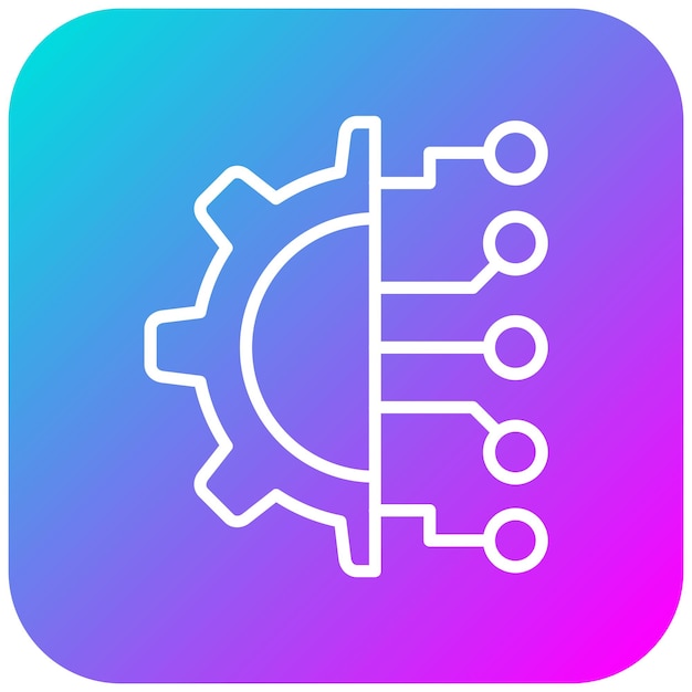 digital transformation vector icon can be used for survey iconset