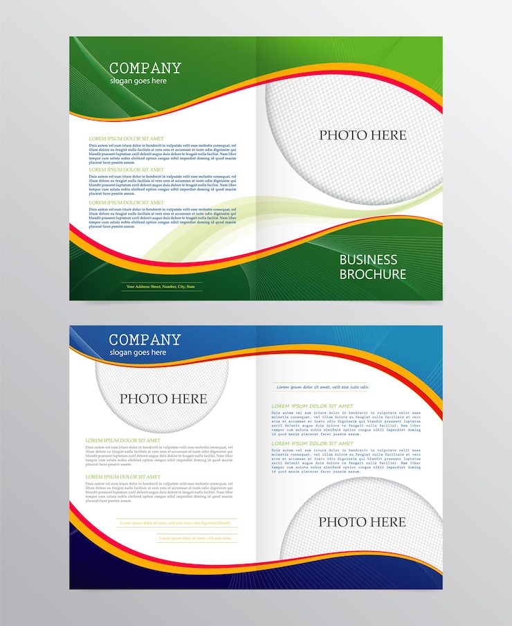 Vector discover versatile flyer design templates in vector format
