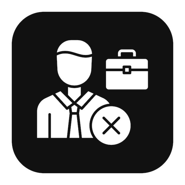 Dismiss Vector Illustration