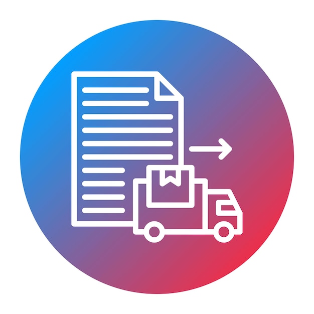 Dispatch icon vector image Can be used for Manufacturing and Distribution