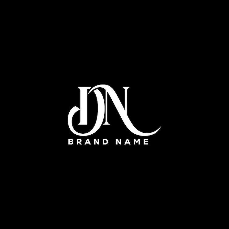 Vector dn letter logo creative design with vector graphic dn simple and modern logo