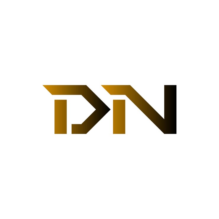 Vector dn logo design