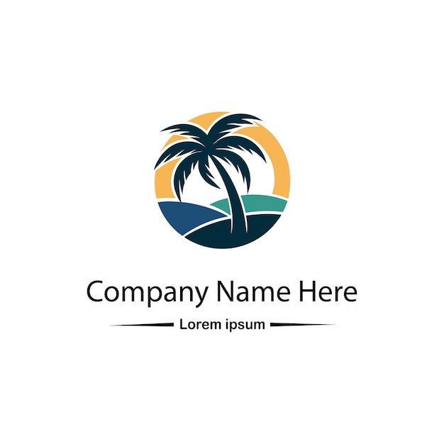 Do palm tree logo here