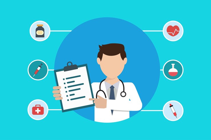 Doctor and medical heatlhcare graphics