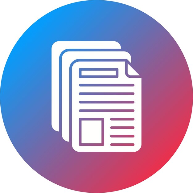 documents icon vector image can be used for productivity