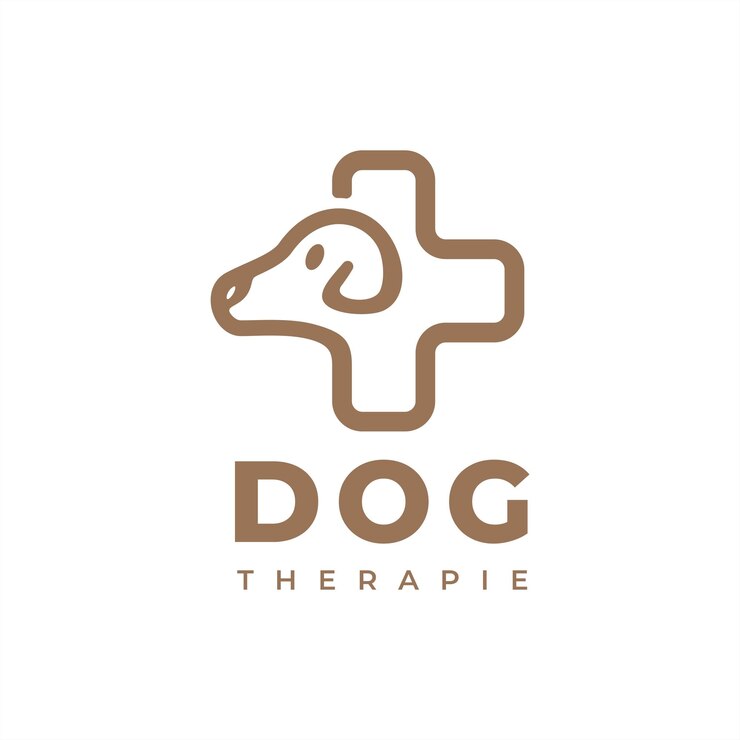 dog pet care logo design