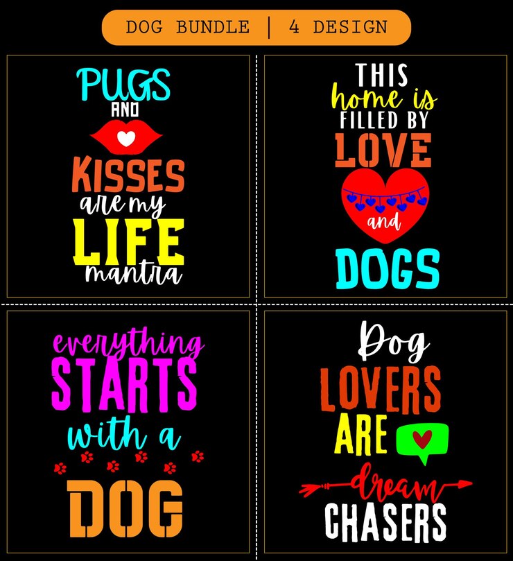 Vector dog svg bundle dog svg file dog svg cricut dog bundle dog typography vector design dog gifts
