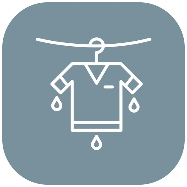 Doing Laundry vector icon Can be used for Cleaning and Dusting iconset