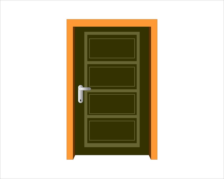 Vector door design vector