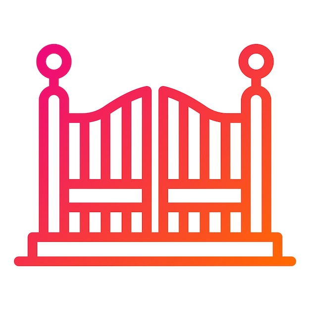 Door Vector Icon Design Illustration