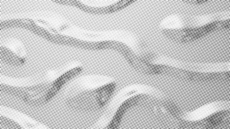 Vector dotted halftone abstract photocopy texture with monochrome pattern vector vintage grunge brutalist