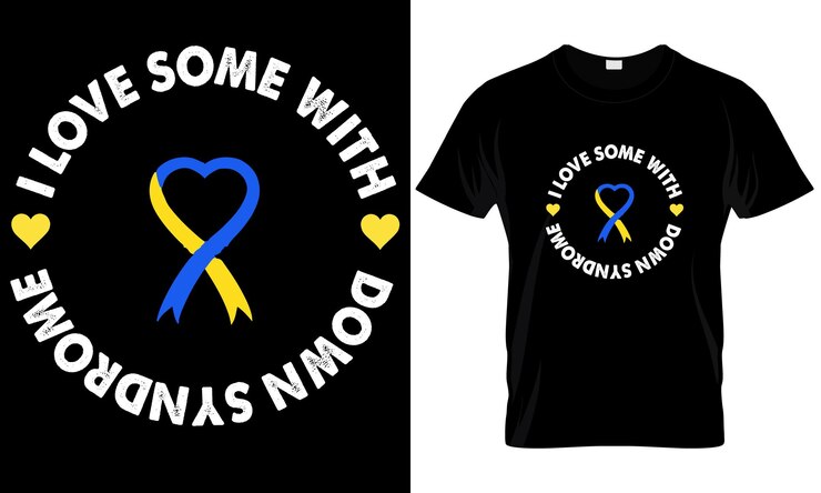 DOWN RIGHT PERFECT DOWN SYNDROME AWARENESS T-SHIRT DESIGN.
