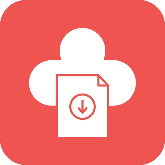 Download File icon vector image Can be used for Web Hosting