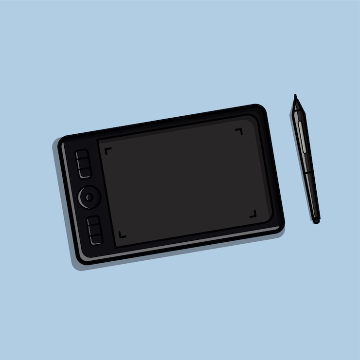 Vector drawingtablet