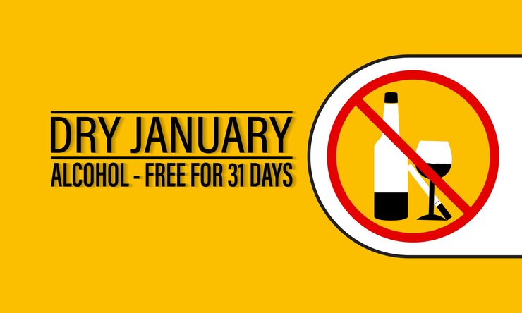 Dry January is an annual health campaign that encourages people No alcohol during this