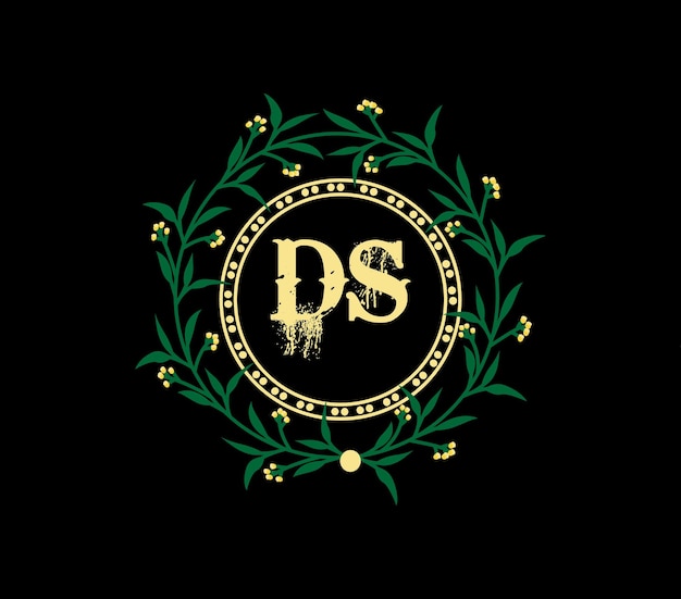 ds letter logo design with a circle shape ds circle and cube shape logo design ds monogram busine