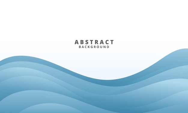 dynamic and vibrant abstract background with flowing blue waves
