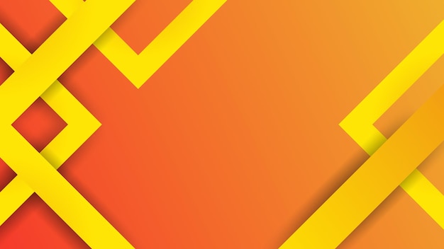 Dynamic fluid abstract background Orange color