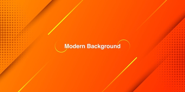Dynamic liquid vibrant orange color with abstract background