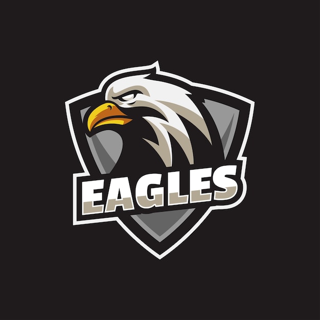 Eagles Mascot &amp; Esport Logo vector