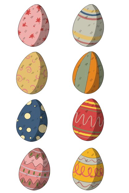 easter eggs collection